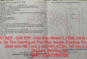 ĐẤT ĐẸP - GIÁ TỐT - Cần Bán Nhanh Lô Đất chính  chủ Vị Trí Đẹp Tại Thư Phú, Thường Tín, Hà Nội